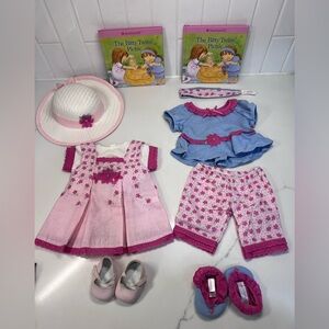 American Girl 2007 Bitty Baby Twin Spring Picnic Jumper Set Retired